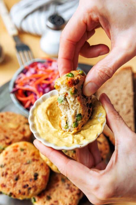 Vegane Tofu-Frikadellen